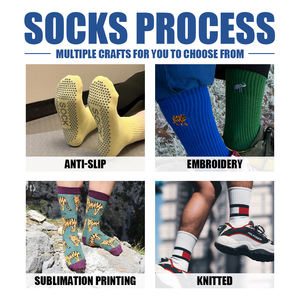 Mẫu Miễn Phí Chất Lượng Sang Trọng Cá Nhân Trắng Thư Vớ Thể Thao Tùy Chỉnh Phòng Tập Thể Dục Crew Vớ Thêu Vị Trí Dưới Phòng Tập Thể Dục Crew Vớ - Product Image 5