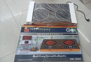 Hoffmans 5000W Dual-Touch-Control Infrarot-Kochfeld 220V Multifunktionaler Elektrischer Keramikherd Kochplatte für Familienküche - Product Image 3