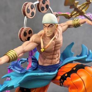 Figura de PVC de <span class=keywords><strong>One</strong></span> <span class=keywords><strong>Piece</strong></span>, JT Thor <span class=keywords><strong>Enel</strong></span>, Resonancia Natural, en Caja, Modelo de Figura, Juguete de Regalo - Product Image 3