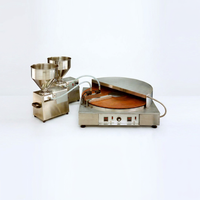 Nouvelle conception, haute efficacité, machine à faire des gaufres au lait de haricot rouge à 2 têtes de remplissage, certifiée CE, 110/220V, usage domestique et commercial
