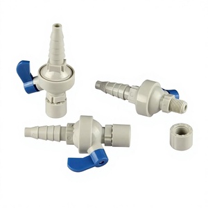 Valvola Manuale per Tubo dell'Acqua a Connessione Rapida PP-R/PE con Guarnizioni in PTFE/EPDM, Dimensioni Porte da 1/4 a 1 Pollice - Product Image 3