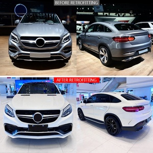 Kit de Carrocería Delantera y Trasera para GLE Coupé 2015-2019 con Recortes para Faros Antiniebla, Nuevo, Fácil de Instalar - Product Image 2