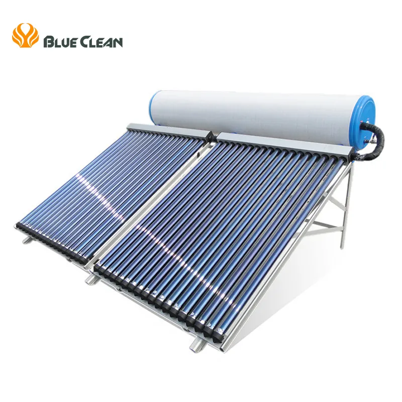 سخان ماء يعمل بالطاقة الشمسية المضغوطة بسعة 80 لترًا بسعة 40 جالون للبيع من المصنع مباشرةً سخان ماء يعمل بالطاقة الشمسية