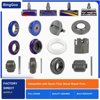 Kit de réparation de roues et roulements de remplacement compatible avec les aspirateurs Dyson V8 V10 V11 V15, pièces pour rouleaux souples et têtes à couple élevé