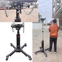 JINLIJIAN Zhejiang Cric hydraulique télescopique en acier inoxydable à long bras, capacité de 1/2 tonne, avec garantie de 3 mois, coffret en bois