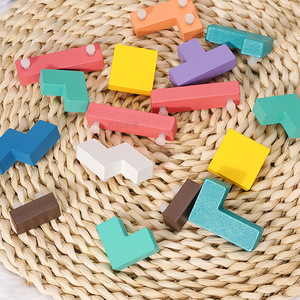 Rompecabezas 3D de Tetris para niños, bloques de construcción educativos de 21x32x4cm para niños de 4 a 6 años, juguete para el desarrollo de la inteligencia - Product Image 2