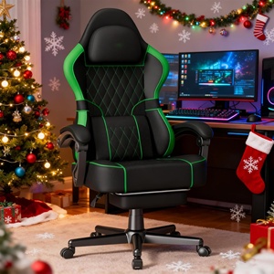 Chaise de bureau ergonomique <span class=keywords><strong>Scorpion</strong></span> avec massage, robuste, confortable, idéale pour le gaming et le télétravail, livraison gratuite - Product Image 1