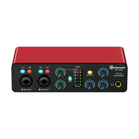Interface audio USB professionnelle de haute qualité, carte son de studio d'enregistrement pour microphone filaire, enregistrement sur PC