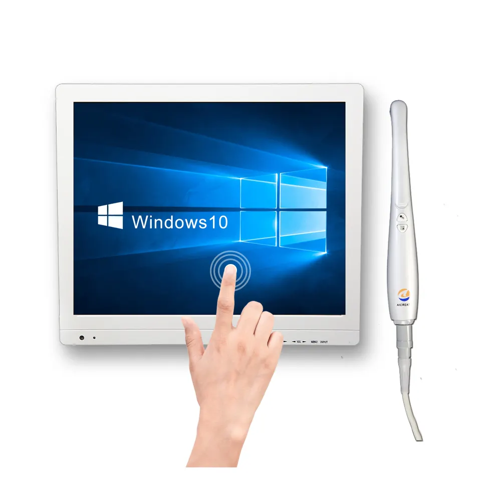 good quality medical endoscopy camera pixel dental intraoral camera with 17 inch touch screen windows 10
