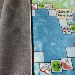 Tapis de jeu Carte <span class=keywords><strong>du</strong></span> <span class=keywords><strong>Monde</strong></span> pour Enfants, Tapis de Jeu d'Échecs Volants, Tapis Éducatif <span class=keywords><strong>6</strong></span> Continents, Couverture de Jeu pour Bébés - Product Image 6