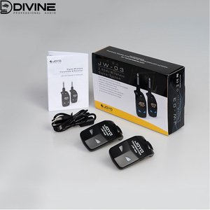 Transmisor y Receptor de <span class=keywords><strong>Audio</strong></span> Inalámbrico JOYO <span class=keywords><strong>JW</strong></span>-03 para Guitarra, Instrumento Musical, Bajo, Micrófono, Accesorio - Product Image 6