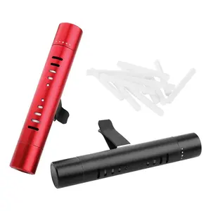 ตัวกระจายน้ำมันหอมระเหยในรถทรงกระบอกแบบใช้พลังงานด้วยแก๊สขนาดเล็กทำจากสแตนเลส - Product Image 1