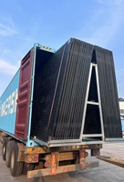 Dalles de route modulaires emboîtables pour équipements de construction lourds et accès temporaire aux chantiers, tapis de protection du sol résistants aux UV