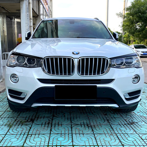 Bmw X3 X4 F25 F26 2014 2017 Headlight Eyebrow Decal Piano Black Carbon Fiber Texture Abs Body Stickers - Product Image 4