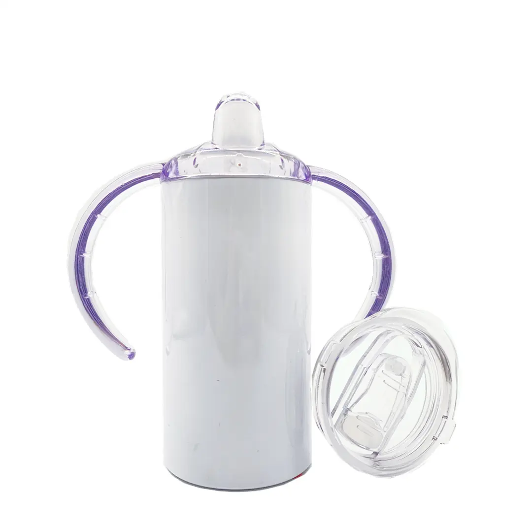 USA Warehouse Kids Vacuum Sippy Cups 304 Stainless Steel Water Cups Blank Sublimation Cups For Toddlers