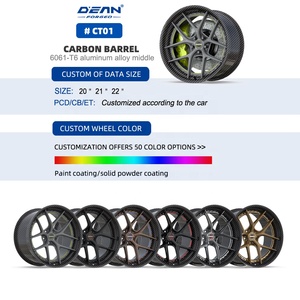ล้อคาร์บอนไฟเบอร์ CT01 FORGED น้ำหนักเบา ขนาด 20 21 22 นิ้ว 5X112 5X114.3 5X120 5X130 สำหรับอัพเกรด Huracan STO - Product Image 6