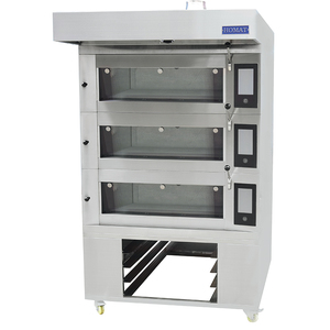 Venta caliente 3 cubierta 6 bandejas comercial pastel pan <span class=keywords><strong>panadería</strong></span> Gas cubierta <span class=keywords><strong>horno</strong></span> de Pizza para <span class=keywords><strong>el</strong></span> uso de <span class=keywords><strong>panadería</strong></span> - Product Image 6