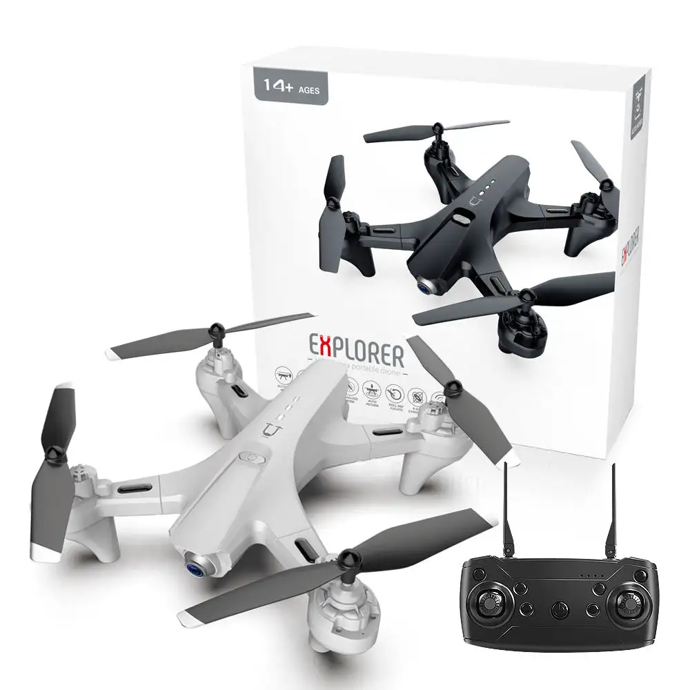 2023 New LS-TUT Folding Mini Drone 4-axis Quadcopter Wifi Real-time Aerial Photography with 4k HD Dual Camera