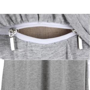 Primavera/Verano Cuidado outfitModal <span class=keywords><strong>Lactancia</strong></span> Vestido de verano Falda larga <span class=keywords><strong>pijama</strong></span> de maternidad - Product Image 5