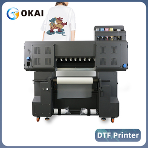 Le stampanti a getto d'inchiostro della macchina Okai 24 pollici riscaldano le magliette della pellicola per animali domestici stampa personalizzata includono 6 I3200 ugello <span class=keywords><strong>EPSON</strong></span> - Product Image 4