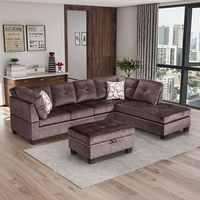 Canapé d'angle moderne de luxe haut de gamme, ensemble de canapés modulaires pour salon haut de gamme