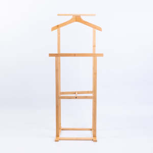 הסיטונאי גבוה 2 מעמד חופשי בגדי במבוק מתלה מתלי מגבת אמבטיה - Product Image 4