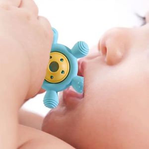 Jouet de dentition pour bébé, jouets sensoriels pour tout-petits, sans BPA, silicone souple de qualité alimentaire, hochet apaisant, jouet d'apprentissage portable - Product Image 6