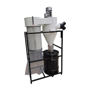 Colector de Polvo de Aire para Trabajos en Madera, Doméstico e Industrial, con Bolsa, Maquinaria para Eliminación de Gases, Colector de Polvo Doble Silencioso para Trabajos en Madera - Product Image 5