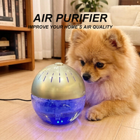 Diffuseur d'arômes électrique portable, lumières LED 7 couleurs, réglable, utilisation en intérieur et en extérieur, plastique, huile essentielle, garantie 1 an, grand modèle