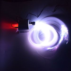 Kit de Lumières LED à Fibre Optique RVB 12V Effet <span class=keywords><strong>Ciel</strong></span> <span class=keywords><strong>Étoilé</strong></span> Filant pour <span class=keywords><strong>Plafond</strong></span> de <span class=keywords><strong>Voiture</strong></span>, Construction en Alliage d'Aluminium Étanchéité IP44, 300 Fibres - Product Image 5