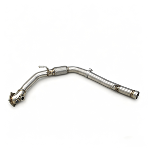 Vortex High Flow Downpipe for Jeep Wrangler Rubicon JL 2.0T 2018-2020 Racing Exhaust Front Pipe Performance Turbo System <b>Kit</b> - Product Image 1