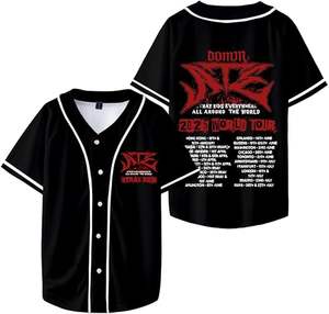 Conjuntos de Camisetas de Béisbol Personalizables con Nombres, Logotipos, Números de Equipo, Transpirables, que Absorben la Humedad, 100% Poliéster, Impresión Digital, Unisex Plus - Product Image 3