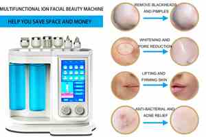 Portable Facial Beauty <b>Machine</b> Antibacterial and Acne Reliefcii Face Lifting Device Improves Blood Circulation - Product Image 4