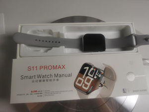 Reloj Inteligente S11 con Bluetooth, Llamadas, Frecuencia Cardíaca, Oxígeno en Sangre, Modo <span class=keywords><strong>de</strong></span> Ejercicio, Compatible con Sistemas iOS y Android - Product Image 1