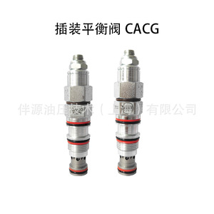 Vanne d'équilibrage SunHydraulics CACG à 3 ports, commande pilote atmosphérique, acier au carbone nickelé - Product Image 3