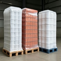 Film d'emballage étirable en LLDPE de qualité supérieure, moulé par soufflage, en rouleau, qualité machine, pour les exportations mondiales de produits chimiques et de matériaux de construction