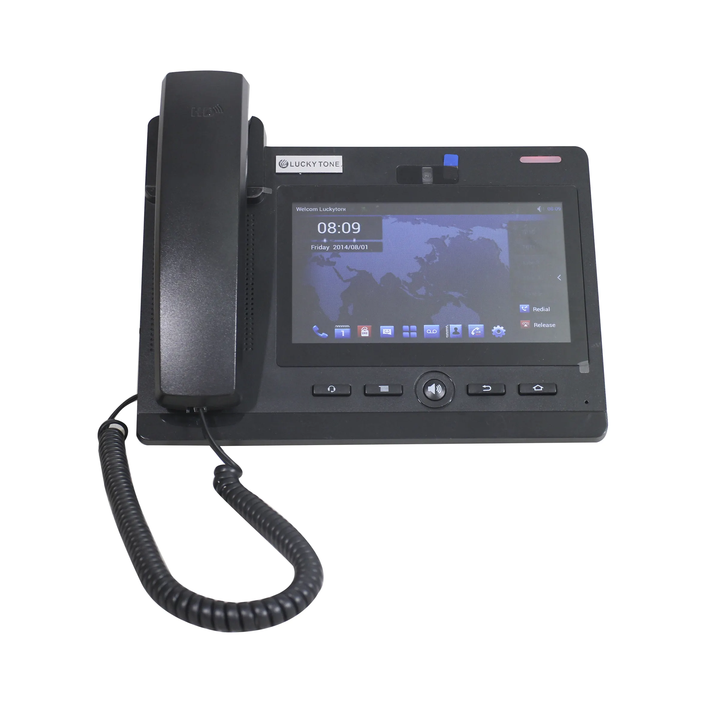 T Desktop Smart Video Touch Screen Tablet SIP VOIP per telefono Android sistema Video Smart