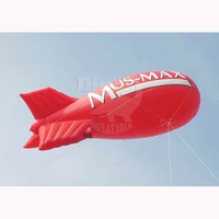 Ballon gonflable promotionnel personnalisé de vol de dirigeable de ballon gonflable d'hélium pour la publicité