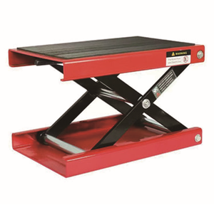 EW Pneumatic Carbon Steel Motorrad ATV Scheren heber Jack <span class=keywords><strong>Dolly</strong></span> 500kg Kapazität Center Hoist Stand Wide Deck Tool Tray Rampen - Product Image 5