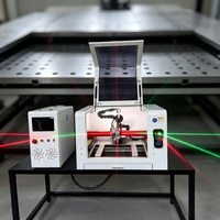 Venta al por Mayor 2026: Máquina de Corte Láser de Fibra de Escritorio Mini VTX4040, Refrigerada por Aire, Fuente Láser JPT, Procesamiento Multimetal