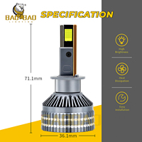 Ampoules de phares LED automobiles en gros 180W 130W 300W H1 H4 H7 H8 H11 9005 9006 Cyt Super Lumineuses pour Voiture