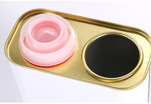 Emballage industriel de boîte rectangulaire d'extrémité ouverte facile en aluminium de fer-blanc en métal carré pour l'huile, conteneur de peinture de colle - Product Image 6