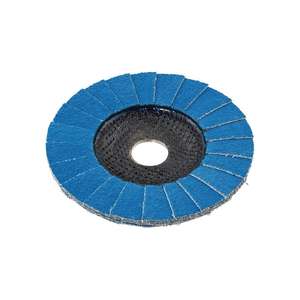 LUKAS Disco tipo ventilador V2 POWER Z Power DM 125 mm granulación 40 Acero inoxidable plano Z Power - Product Image 2