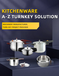 Keuken Roestvrijstalen Kookgerei Productielijn Hydraulische Pers En Metaalgietmachines Voor Het Maken Van Kookpotten - Product Image 6