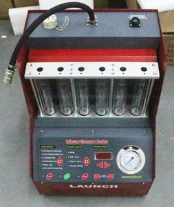 Lansmanı için CNC-602A yakıt enjektörü temizleme makinesi 220V motor analizörü ile İngilizce paneli sadece enjektör temizleyici test cihazı destekler - Product Image 1