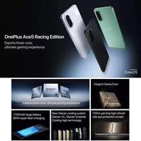 Expédition rapide OnePlus Ace 5 Racing Gaming Phone 6.77" AMOLED 120Hz/Dimensity 9400e/Batterie 7000mAh/Charge 100W/Smartphone 5G