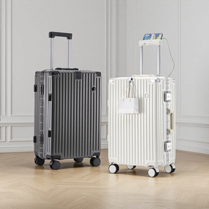Maleta con Ruedas Giratorias Multifuncional de Alta Gama con Marco de ABS, Ruedas Universales Antirrobo, Caja de Seguridad con Contraseña para <span class=keywords><strong>Viajes</strong></span>, para Hombre y Mujer - Product Image 2