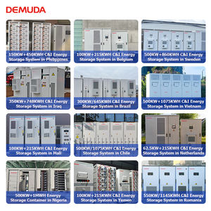 商用産業用215kwh 100KWオールインワンシステムハイブリッドエネルギー貯蔵キャビネットPVインバーターLifepo4バッテリーソーラーパネル - Product Image 5