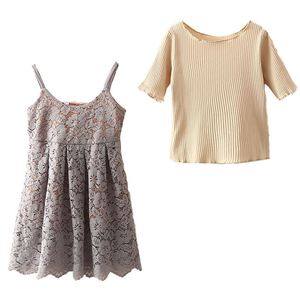 Ensemble T-shirt et Jupes en Coton Égyptien 100% pour Enfants, Ensemble de Maquillage pour Filles, Nouveaux Produits, Recherche de Distributeurs - Product Image 1