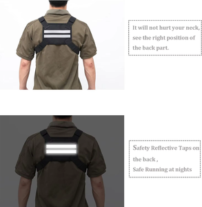 Outdoor Utility Tactical <span class=keywords><strong>Vest</strong></span> Camouse Pouch <span class=keywords><strong>Holster</strong></span> Draagbare Nylon Sportborst Tas Rits Sluiting Modieuze Nationale Stijl - Product Image 3